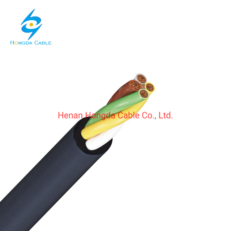 2X6mm2 Solid Copper Core Conductor XLPE Insualted 1kv Cable