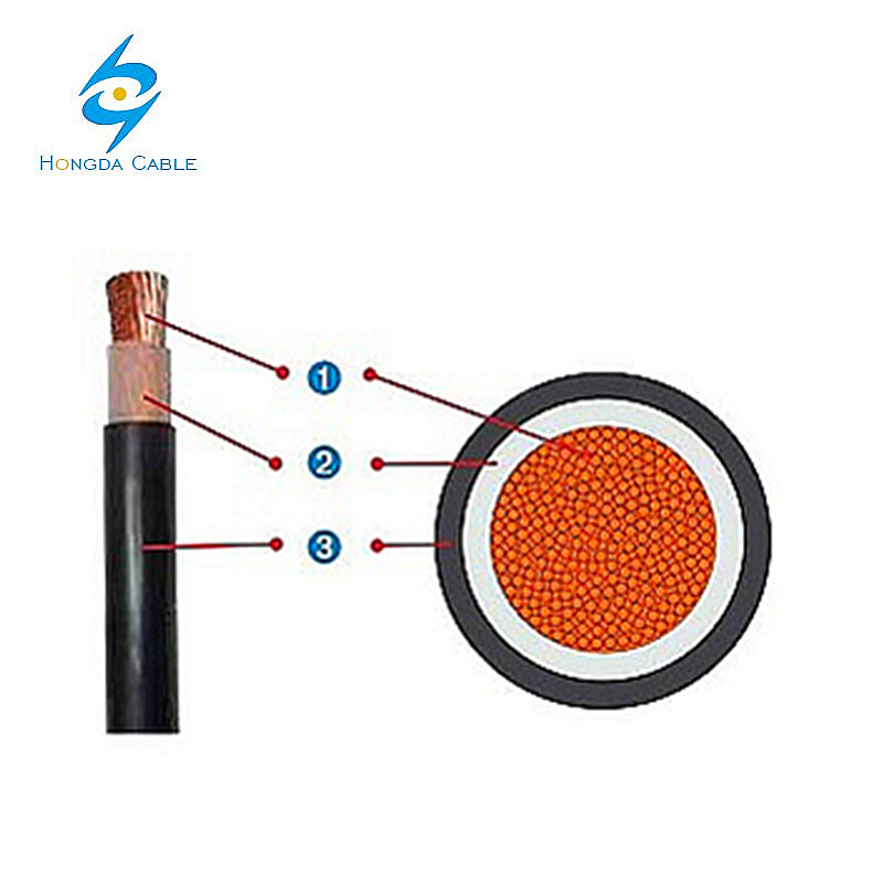 2kv Ttu Cable 350mcm XLPE Insualted PVC Jacket Pwoer Cable