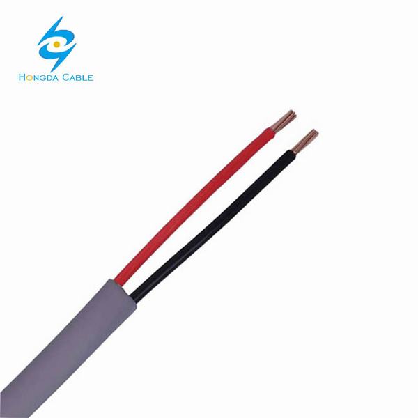 China 
                                 Fio de 2 mm do cabo flat Twin 6 mm de fio eléctrico                              fabricação e fornecedor