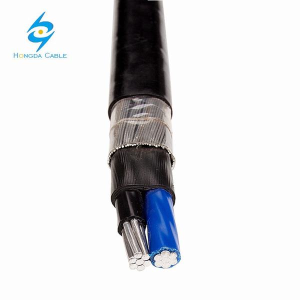 China 
                                 3*10 AWG 3*12AWG 3*14AWG aislamiento XLPE Cable concéntrico de aluminio                              fabricante y proveedor