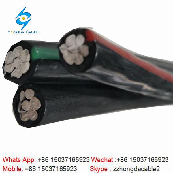 Chine 
                                 3*16 ABC Câble en aluminium XLPE/PE/PVC/PEHD/MDPE/LDPE                              fabrication et fournisseur