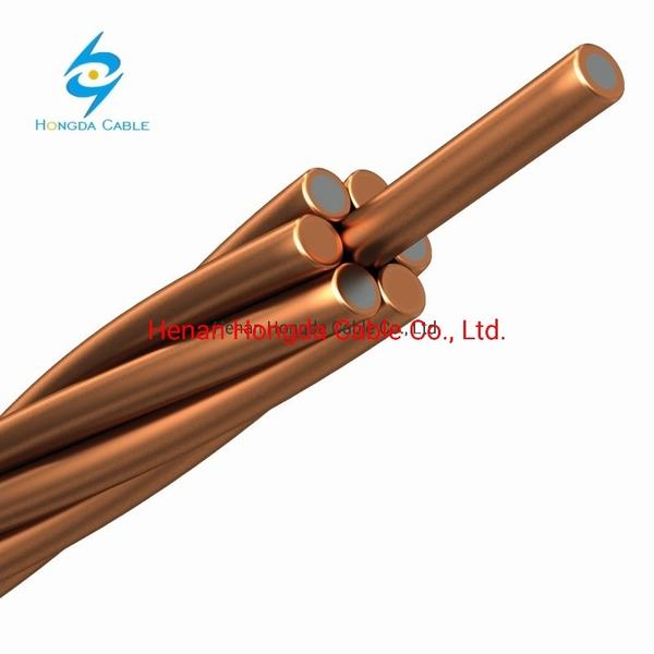 China 
                                 3/2.31mm a CAC 40% 30% 21% Condutividade 6 AWG Strand Copper folheados ou chapeados de fio de aço                              fabricação e fornecedor