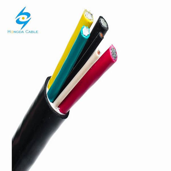 China 
                        3*4+1*6+2*12AWG Power Cable Al/XLPE/PVC Power Cable for Mexico
                      manufacture and supplier
