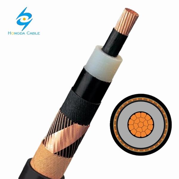 China 
                                 3.6/6kv de núcleo único de Media Tensión XLPE de cobre del cable de alimentación de aislamiento                              fabricante y proveedor