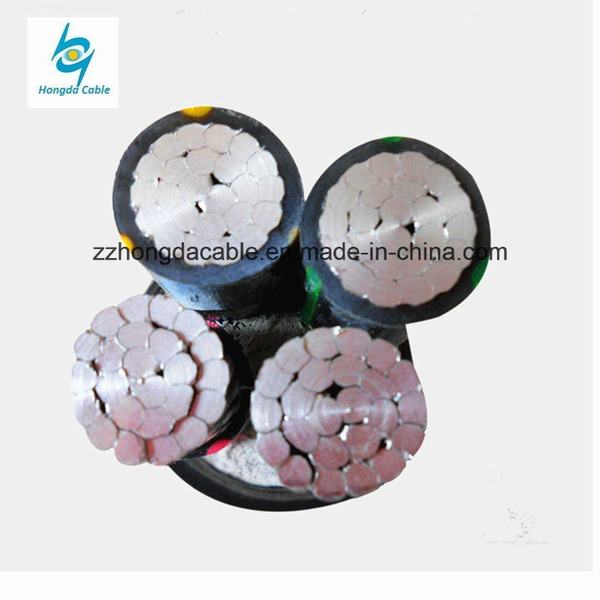 Chine 
                                 3*70+1*70 ABC de l'aluminium isolés en polyéthylène réticulé Self-Sustaining Passage câble de descente                              fabrication et fournisseur