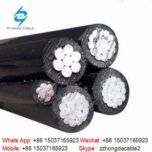 Chine 
                                 +54.6+1 3*95*16 ABC Câble en aluminium avec isolation XLPE/PE Passage de câble en aluminium                              fabrication et fournisseur