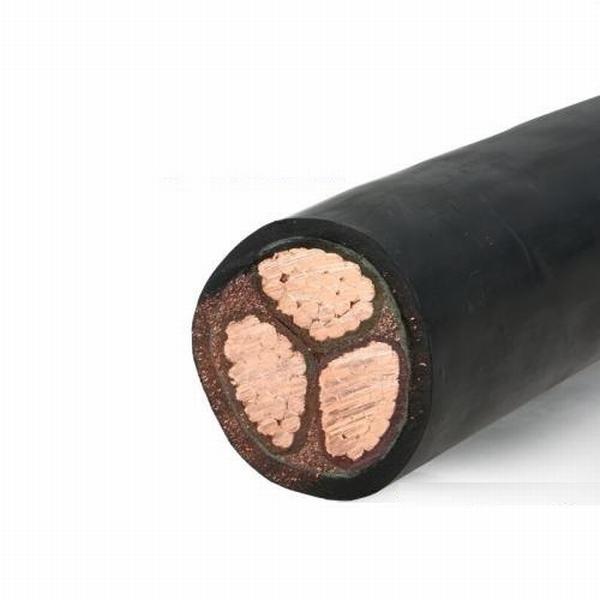 3 Cores 95mm2 185mm2 Copper Conductor XLPE Insulated PVC Sheath Power Cable