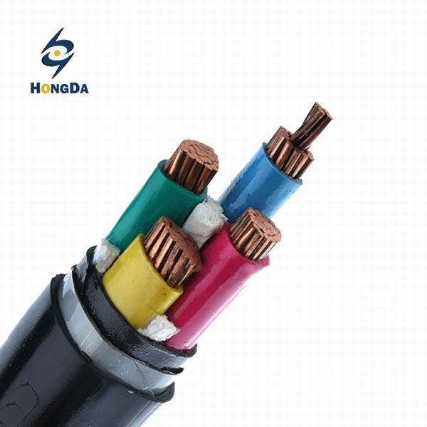 China 
                                 Fase 3 de Swa Underground 4c de 4 núcleos de 25mm 35mm 50mm 0.6 Cu blindados 1kv XLPE SWA PVC Cable de alimentación                              fabricante y proveedor