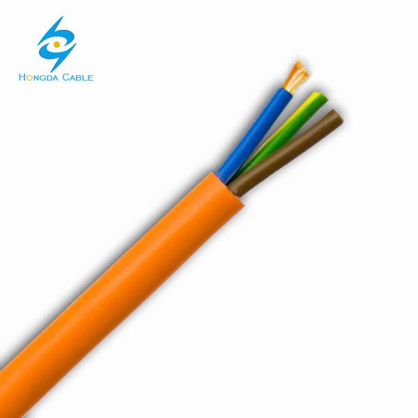 
                                 300 - 500 voltios - Conductor de cobre flexible aislados en PVC y enfundados H05VV-F Cable                            