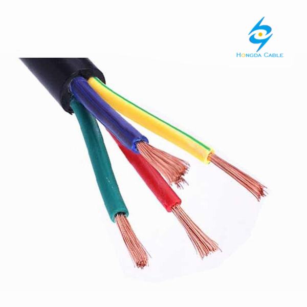 China 
                                 300/500V 2 3 4 5 Núcleos Conductor de cobre aislados en PVC Flexible Cable                              fabricante y proveedor