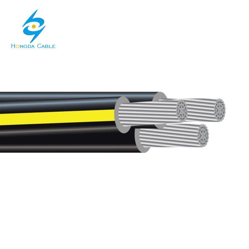 China 
                350-350-4/0 Wesleyan Triplex de Metro de conductores de aluminio de enterramiento directo 600V Cable Urd
             en venta