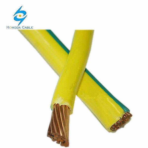 China 
                        35mm 50mm 70mm PVC Insulated Copper Wire Yellow Green Earth Grounding Cable
                      manufacture and supplier
