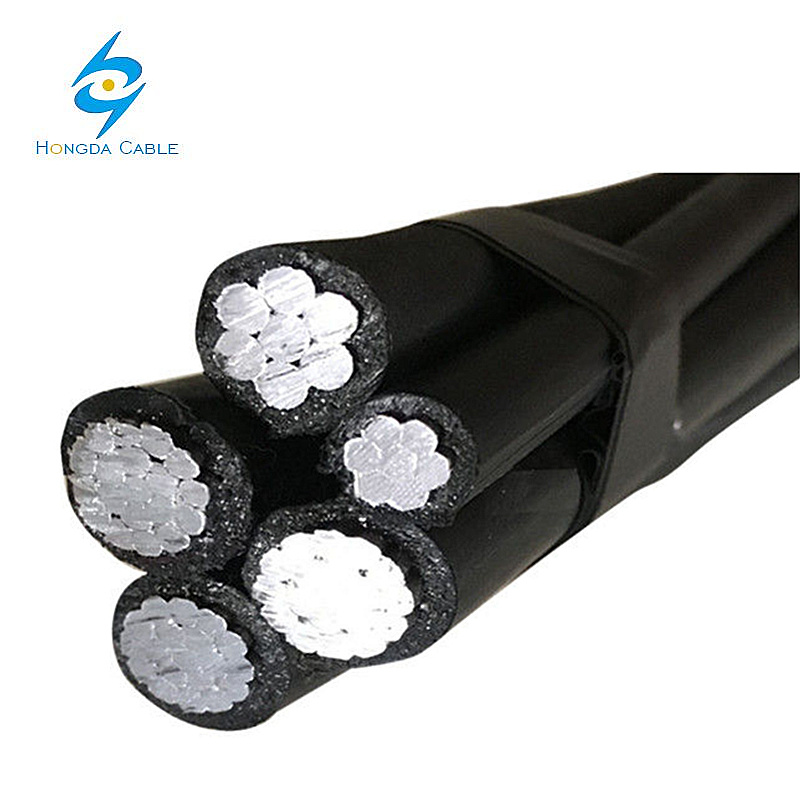 China 
                3X50+1X16+1X54, 6mm2 Twist Wire ABC Aluminum Overhead Bundle Cable 0.6/1kv
              manufacture and supplier