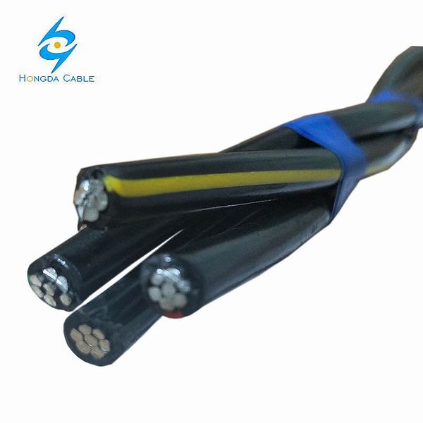 China 
                        4*10 Aluminum Insulated XLPE/PE ABC Cable Service Aluminum Cable
                      manufacture and supplier