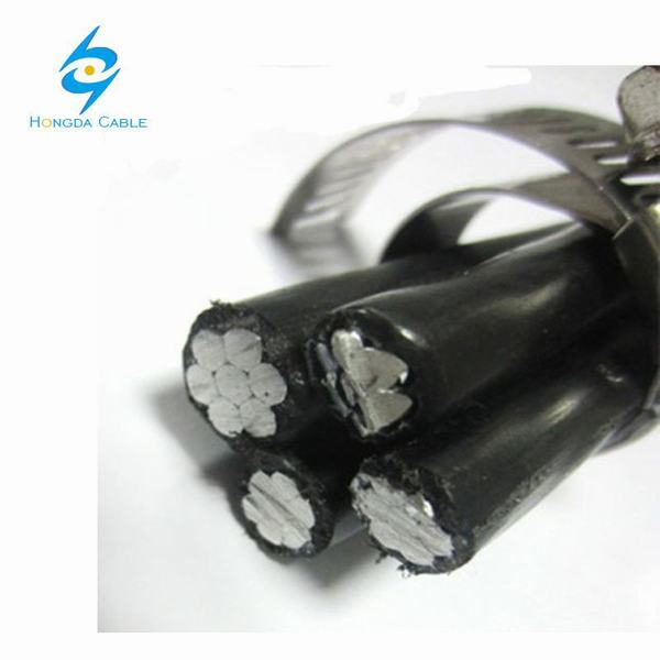 China 
                                 4*35 Cable de aluminio con aislamiento de cables XLPE sobrecarga ABC                              fabricante y proveedor