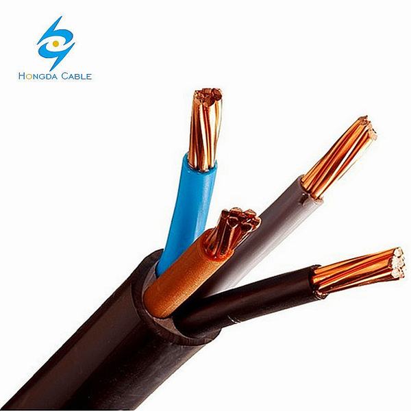 China 
                                 4 X 16 Sqmm eléctrico aislado de alambre de cobre de 4 Núcleos de cable de PVC de 10mm                              fabricante y proveedor