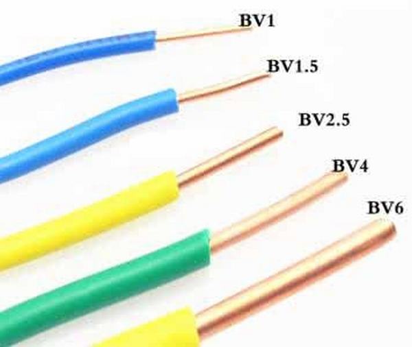 
                                 450 - 750 ПВХ изоляцией провода с твердыми (класс 1) медные провода (HO7V-U)                            