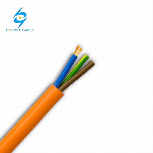 China 
                                 450/750V 3 núcleos de 2,5 mm cable flexible de 3 núcleos de 1,5 mm de cable eléctrico de aislamiento de PVC de Cooper chaqueta                              fabricante y proveedor