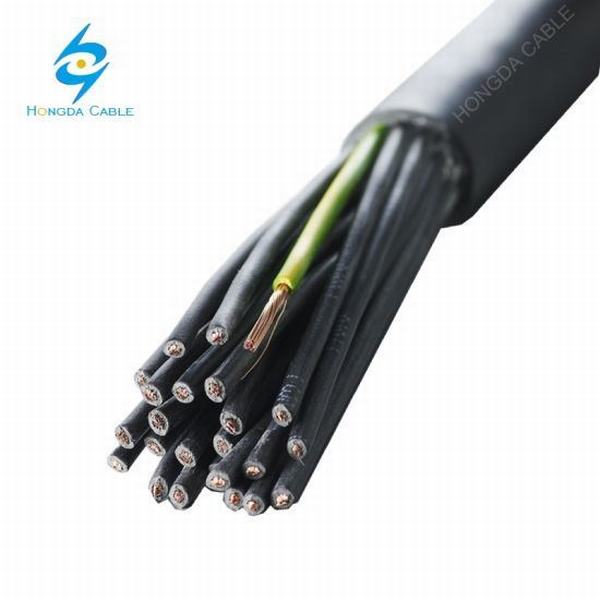 Chine 
                                 Câble multiconducteur isolé 450/750V Electric 2.5mm2 Câble de commande de 24 coeurs                              fabrication et fournisseur
