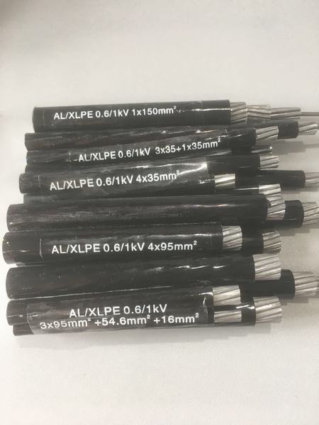 China 
                                 Isolierung des Al-4X35mm2 des Kern-PE/XLPE/PVC obenliegendes ABC-Kabel 0.6kv                              Herstellung und Lieferant