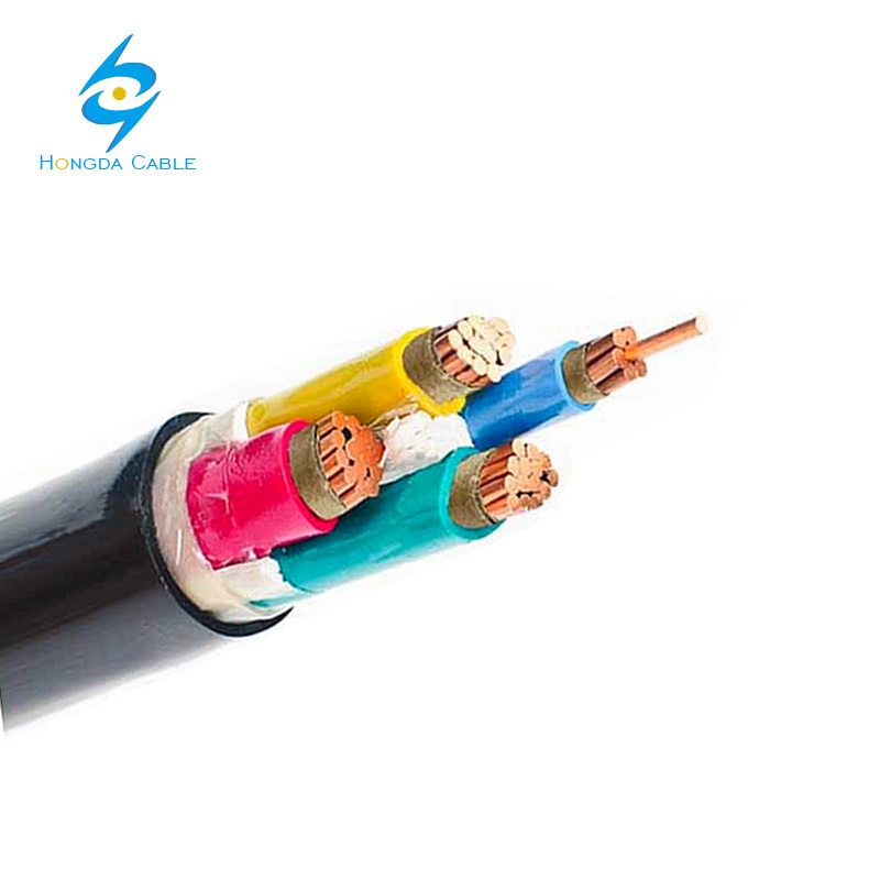 4X50mm2 4X70mm2 XLPE PVC Insualted Copper Conductor Electric Underground Cable Nyy N2xy Yjlv