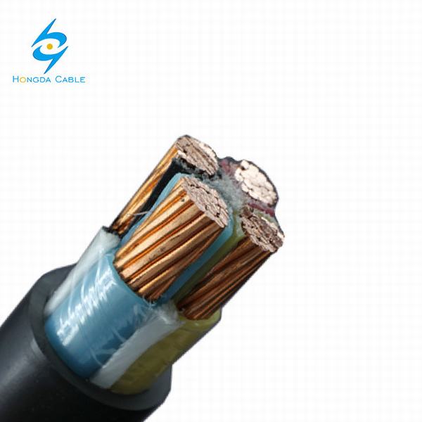 Cina 
                                 rivestimento di PVC dell'isolamento del cavo elettrico del bottaio di 4X95mm 4X120mm 4core PVC/XLPE 1kv                              produzione e fornitore