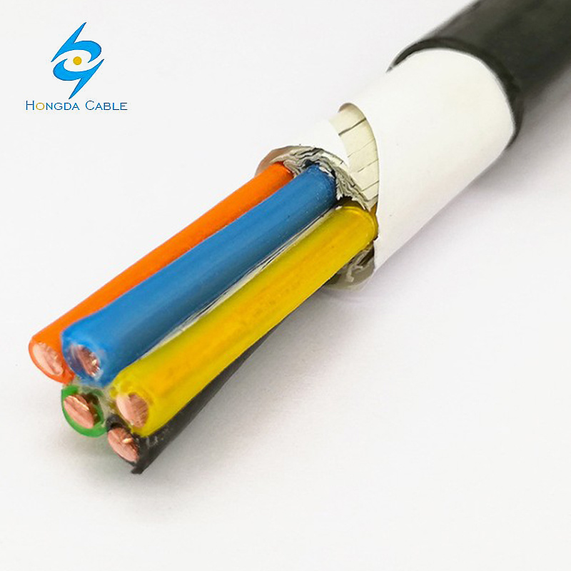 
                5*6 мм2 медных электрических кабелей питания
            