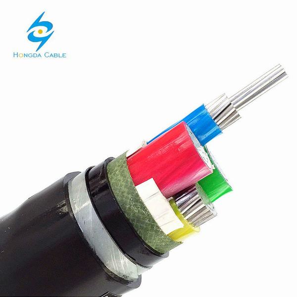 600/1000V Aluminum 3 Core 25mm Galvanized Steel Tape Armoured Cable