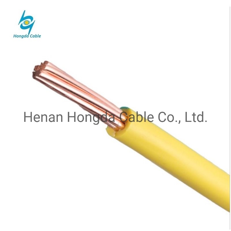 China 
                                 600 Volts Thw Thw-2 6 AWG 4 AWG 2 AWG 90C isolamento de PVC cobre preto do cabo do fio                              fabricação e fornecedor