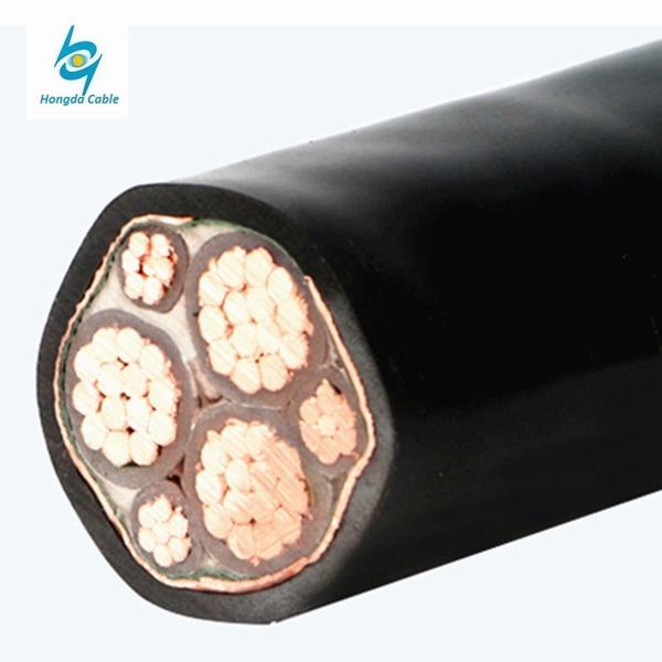 China 
                                 600V 3*120+3*16mm em borracha flexível PVC Conversor de frequência VFD potência de blindagem do cabo eléctrico                              fabricação e fornecedor