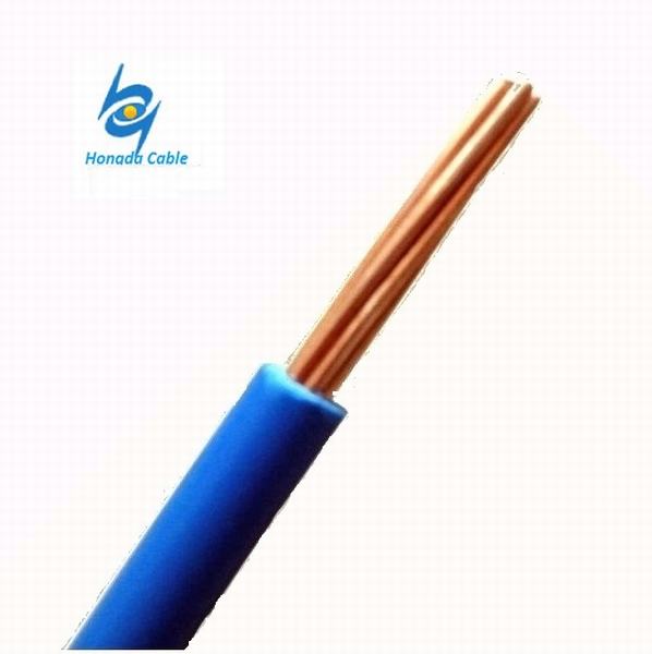 600V 6 4 2 AWG Copper Conductor PVC Insulated Thw Tw Electric Wire
