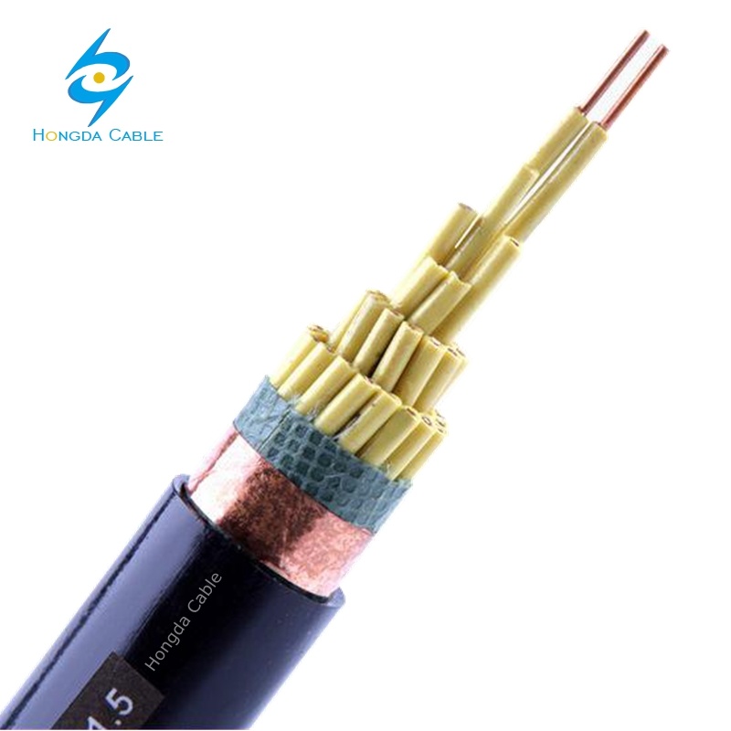 China 
                600V Cvv Cvvs Cces 7 19 24 Core 1.5mm 2.5mm PVC Solid Flexible Control Cable
              manufacture and supplier