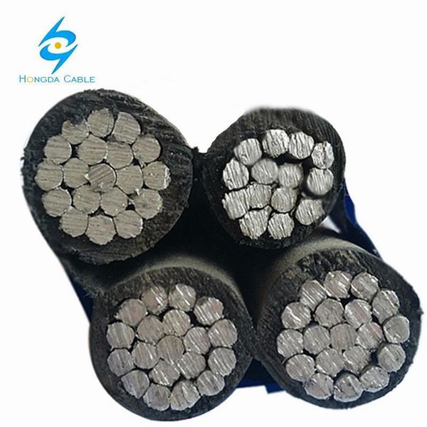 China 
                        600V Duplex Aerial Bundle Cable ABC Twist Overhead Cable
                      manufacture and supplier