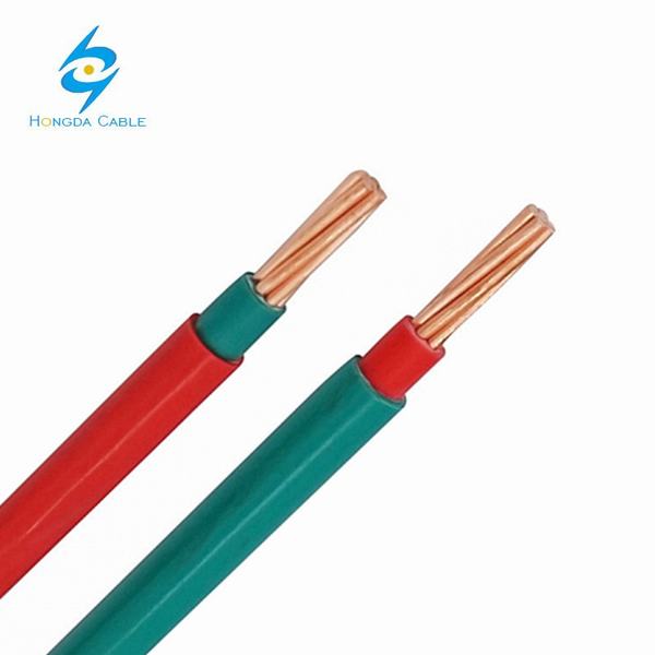 China 
                                 600V cable AWG 2/0Monopolar con aislamiento doble Cable de PVC                              fabricante y proveedor