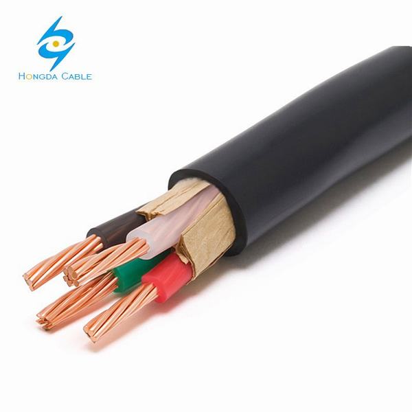 
                                 600V électriques en cuivre PVC Câble d'alimentation Nyy 4X16 Câble souterrain                            