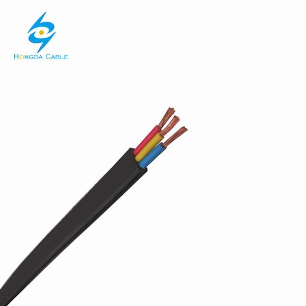 
                                 Cable de cobre de 6mm cable plano flexible Cable ascensor                            