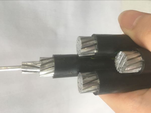ABC 4X70sqmm Aluminum Electrical XLPE/PVC/PE Insulated Quadruplex Cable