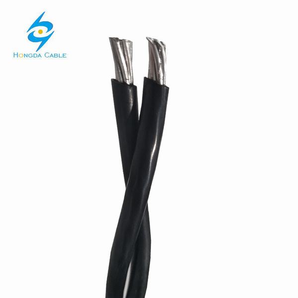 China 
                        ABC Aluminum Service Cable 2*10mm2 XLPE Insulated Cable
                      manufacture and supplier