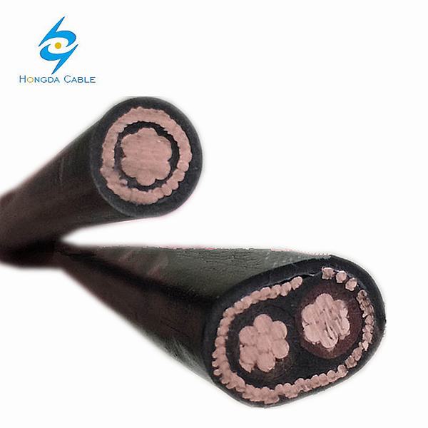 China 
                                 Tamaño de la entrada de servicio de cable AWG Ser Seu Conductor de cobre de 2 núcleos de Cable concéntrico                              fabricante y proveedor