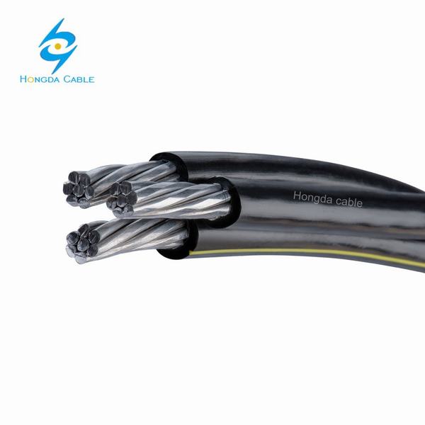 Aluminio Cable 2AWG Triplex Service Drop Aluminum Insulated Cable 6AWG