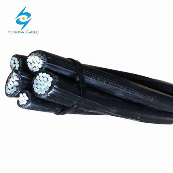 Китай 
                                 Алюминиевый проводник 3 Core накладных стального многожильного кабеля ABC                              производитель и поставщик