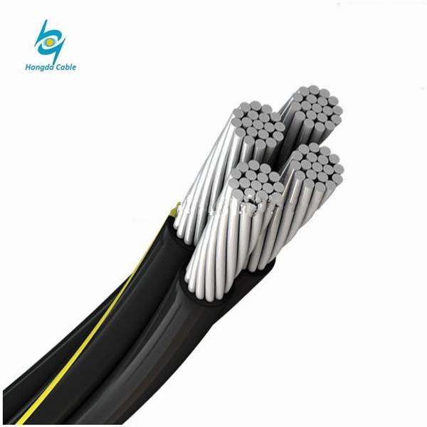 China 
                        Aluminum Cores with XLPE Insulation SIP-4 Self Supporting Overhead Cable 16mm 25mm
                      manufacture and supplier