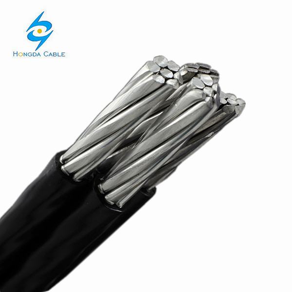 Aluminum Power Line Aerial Wire Overhead Wire Aluminum Cable 4X50mm2