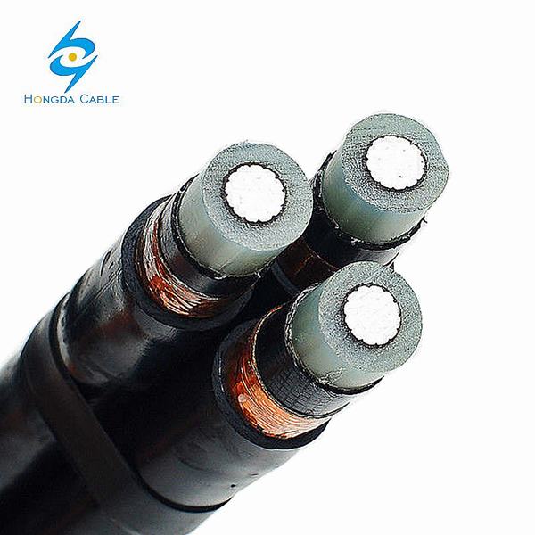Aluminum XLPE Insulation PVC Sheath Cable Hn33s23 3X240 mm Alu 18 / 30kv Cable