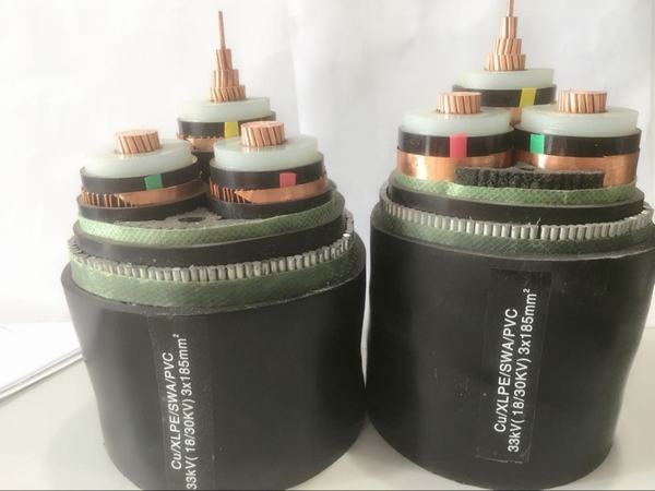 China 
                        BS 6622 XLPE / PVC Medium Voltage 19/33 (36) Kv Cable
                      manufacture and supplier
