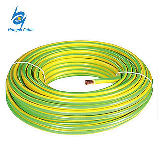 BS En 5025-2-31 1X6mm 1X10mm 1X16mm 1X25mm PVC Y/G Electric Cable Wire