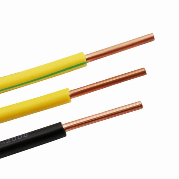 China 
                                 BV aislamiento de PVC de cobre sólido cable eléctrico de un solo núcleo                              fabricante y proveedor