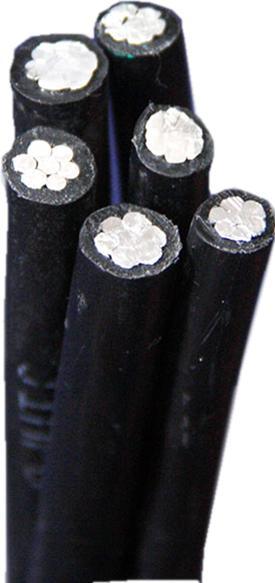China 
                Cable de aluminio sobrecabeza trenzado de baja tensión aislado BT XLPE 3*70+54,6+2*16
              fabricante y proveedor