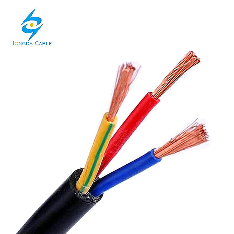 
                Cable aislado de CPE Cable eléctrico de cobre de la chaqueta de goma
            