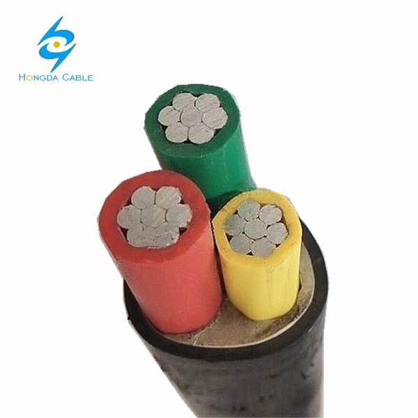 Китай 
                                 Низкое напряжение питания кабеля Aluminio Xhhw Количество проводников 3 1/0 2/0 4/0AWG манометр                              производитель и поставщик